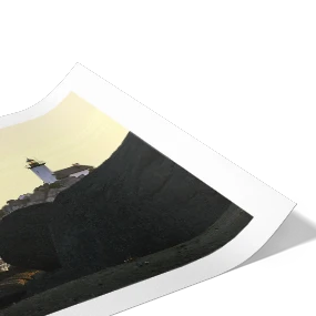 Papier d'art seul avec marge blanche